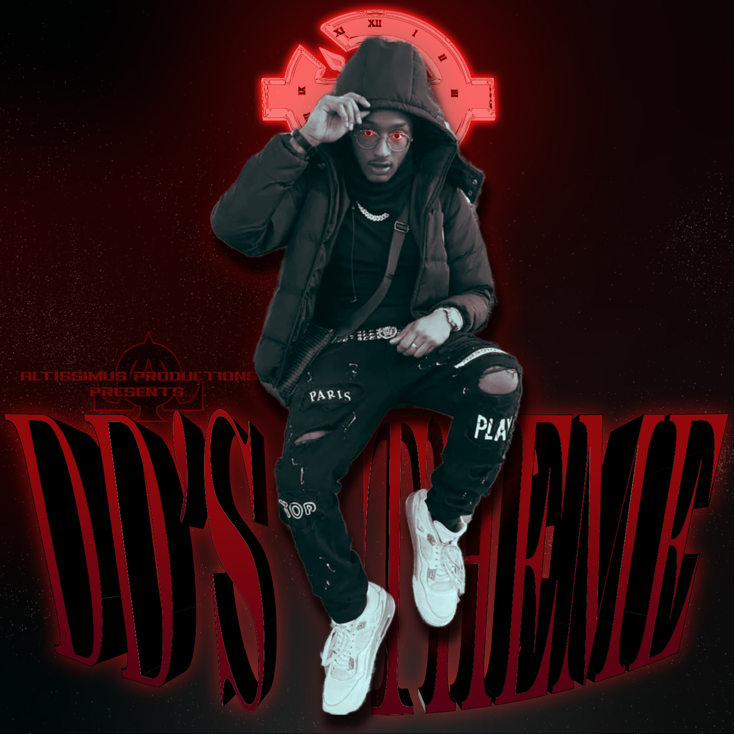 Cover art for my instrumental called 'DD's Theme' 